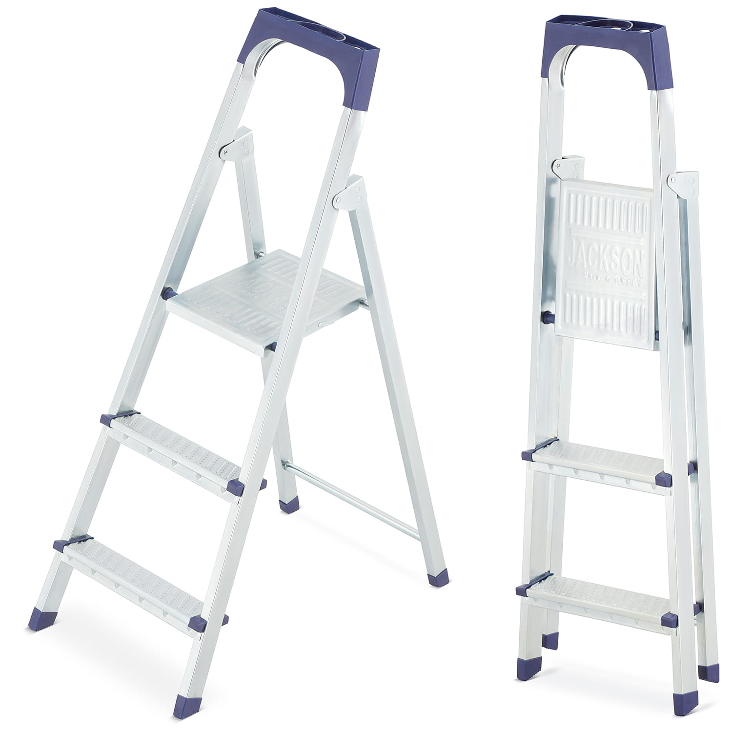 Drabina domowa jednostronna HIGHER S11 3 stopnie