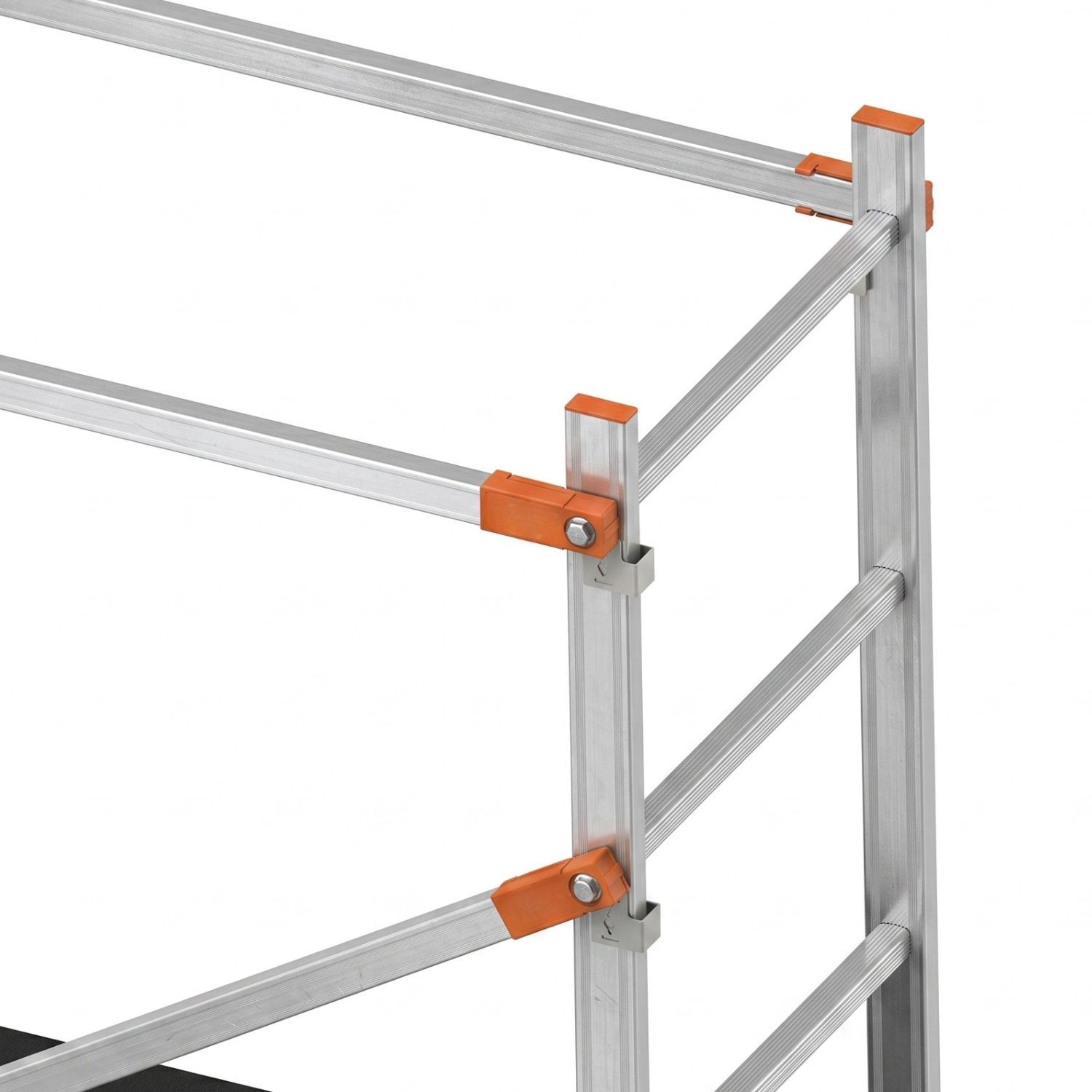 Rusztowanie aluminiowe jezdne GIERRE G-FA400FL + moduł FA600FL 5,8 m — 2