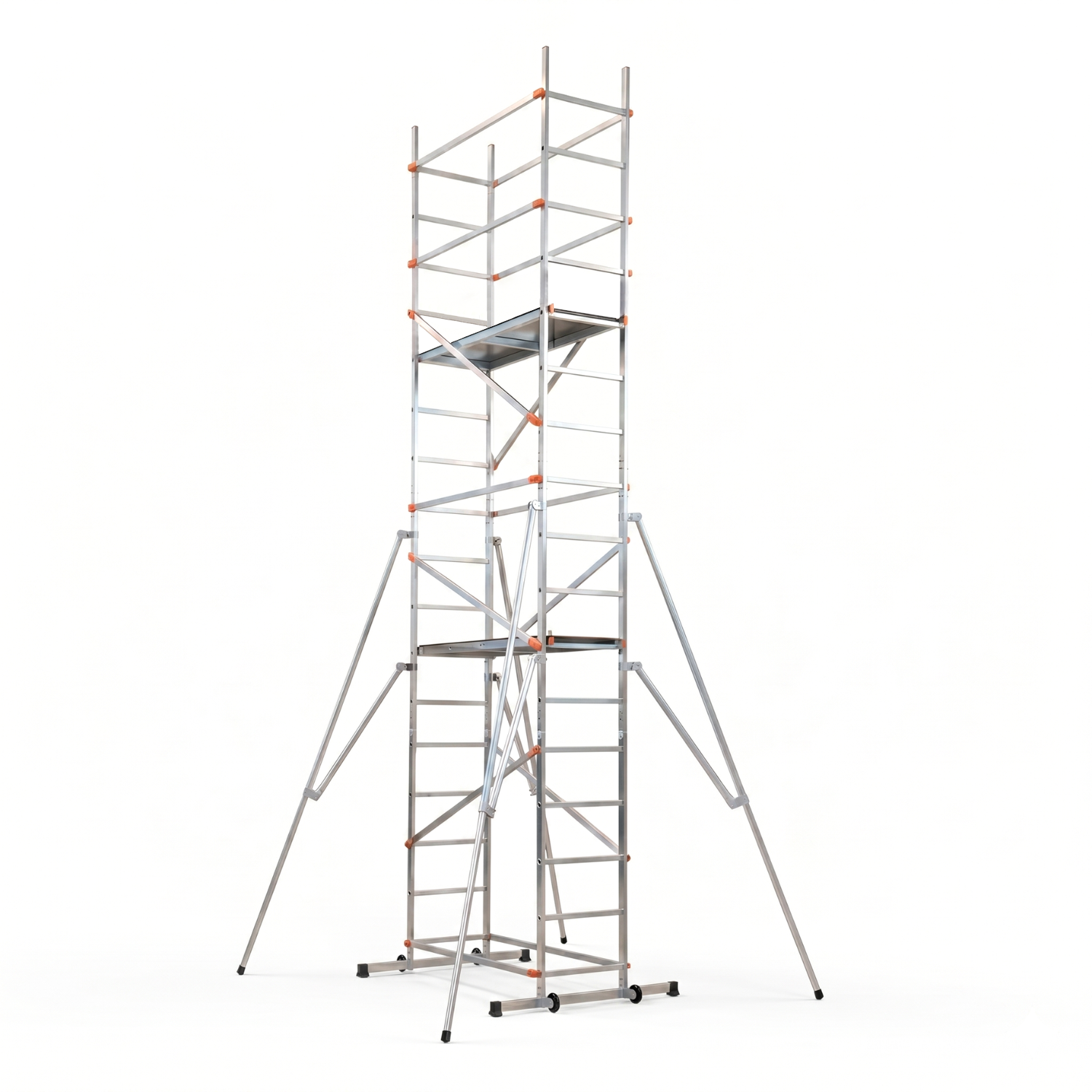Rusztowanie aluminiowe jezdne GIERRE G-FA400FL + moduł FA600FL 5,8 m